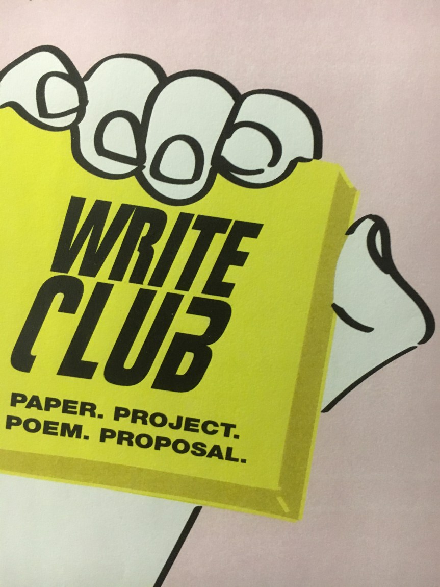 Write Club – aims, names and&nbsp;do-it-agains